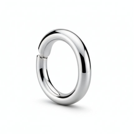 Modern No-Piercing Ear Cuff in Sterling Silver | Minimalist Ear Wrap